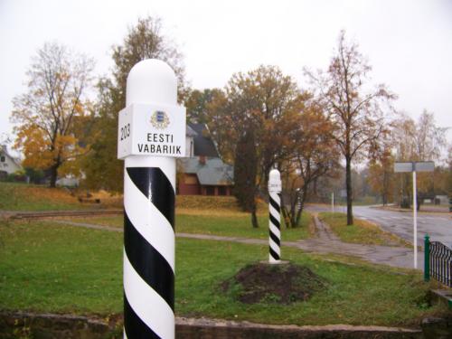Grenze Estland Lettland (100_0522.JPG) wird geladen. Eindrucksvolle Fotos aus Lettland erwarten Sie.